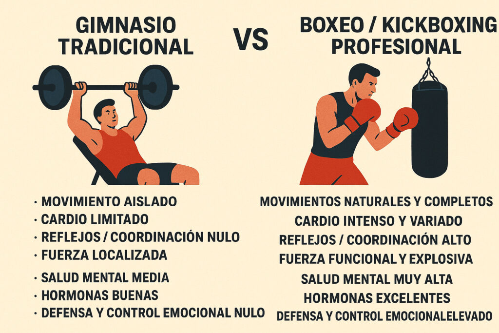 Pesas vs. Pelea: Qué Entrenamiento Gana Para la Vida Real para la salud