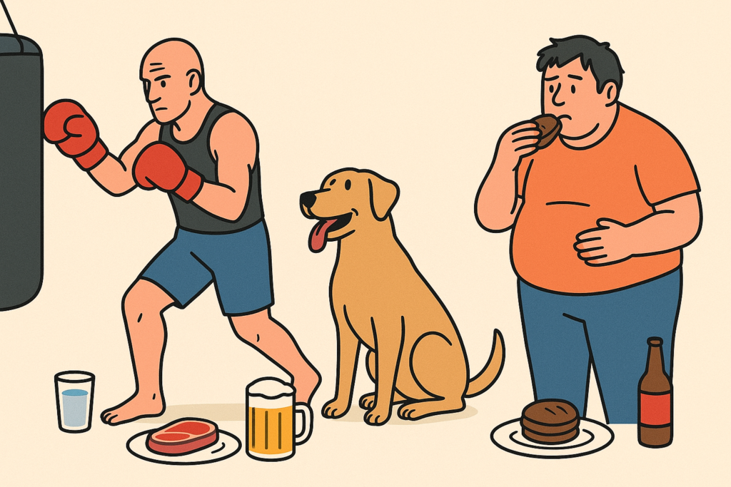 Un perro no necesita nutricionistas ni pastillas